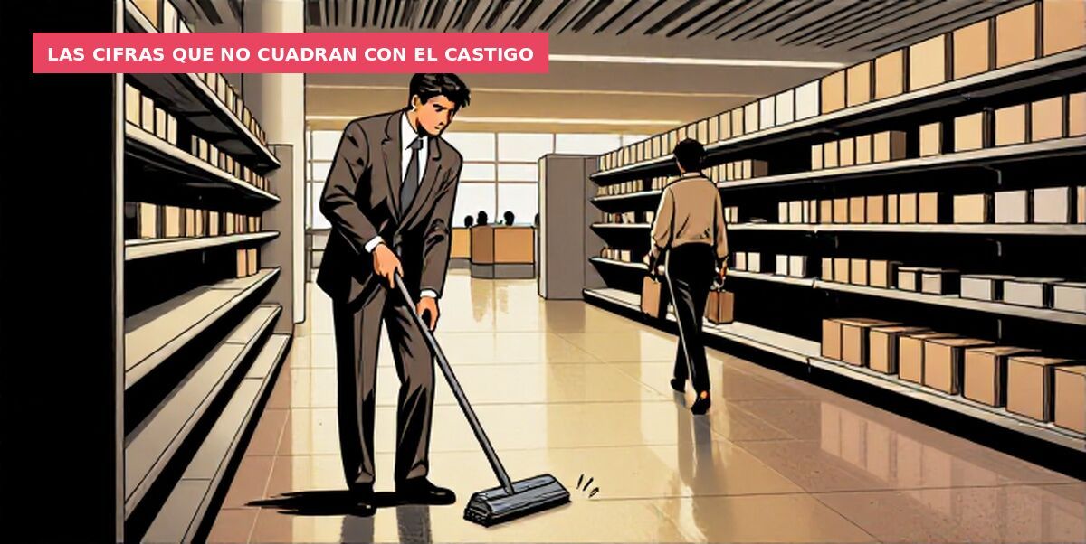 Las cifras que no cuadran con el castigo
