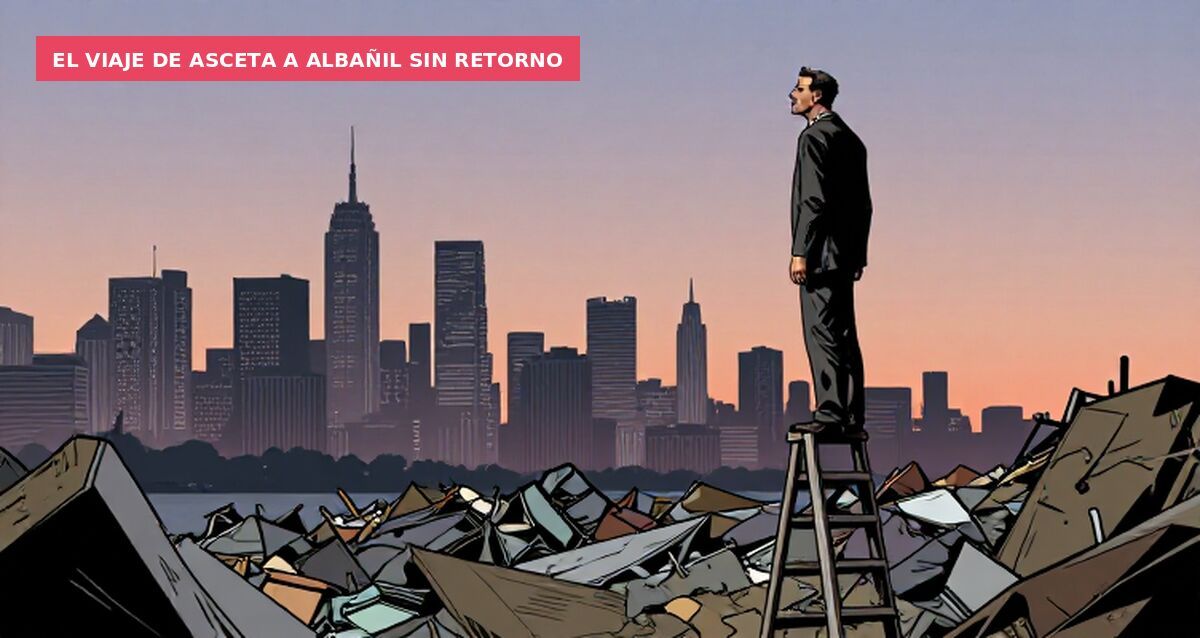 El viaje de asceta a albañil sin retorno