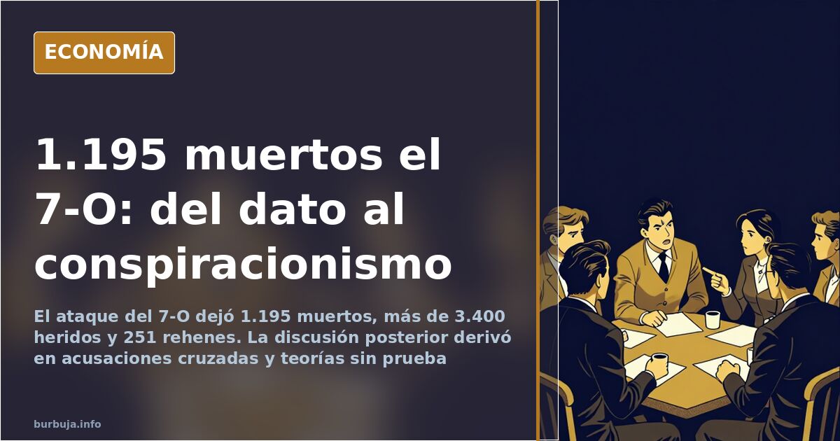 7-O: 1.195 muertos y el giro conspirativo del análisis
