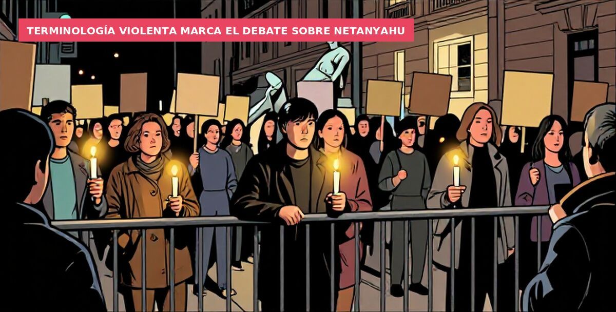 Terminología violenta marca el debate sobre Netanyahu