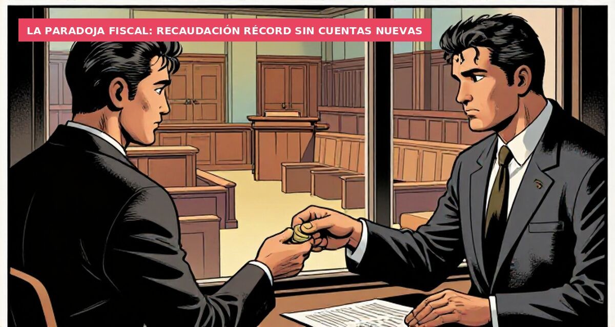 La paradoja fiscal: recaudación récord sin cuentas nuevas