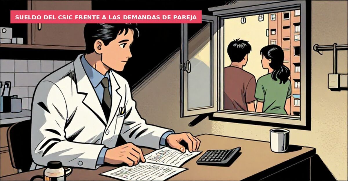 Sueldo del CSIC frente a las demandas de pareja