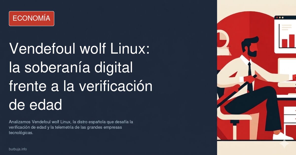 Analizamos Vendefoul wolf Linux, la distro española que desafía la verificación de edad y la telemetría de las grandes empres