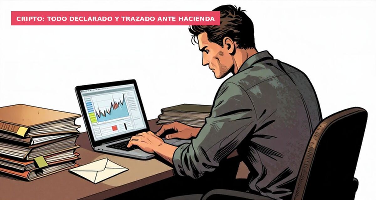 Cripto: todo declarado y trazado ante Hacienda