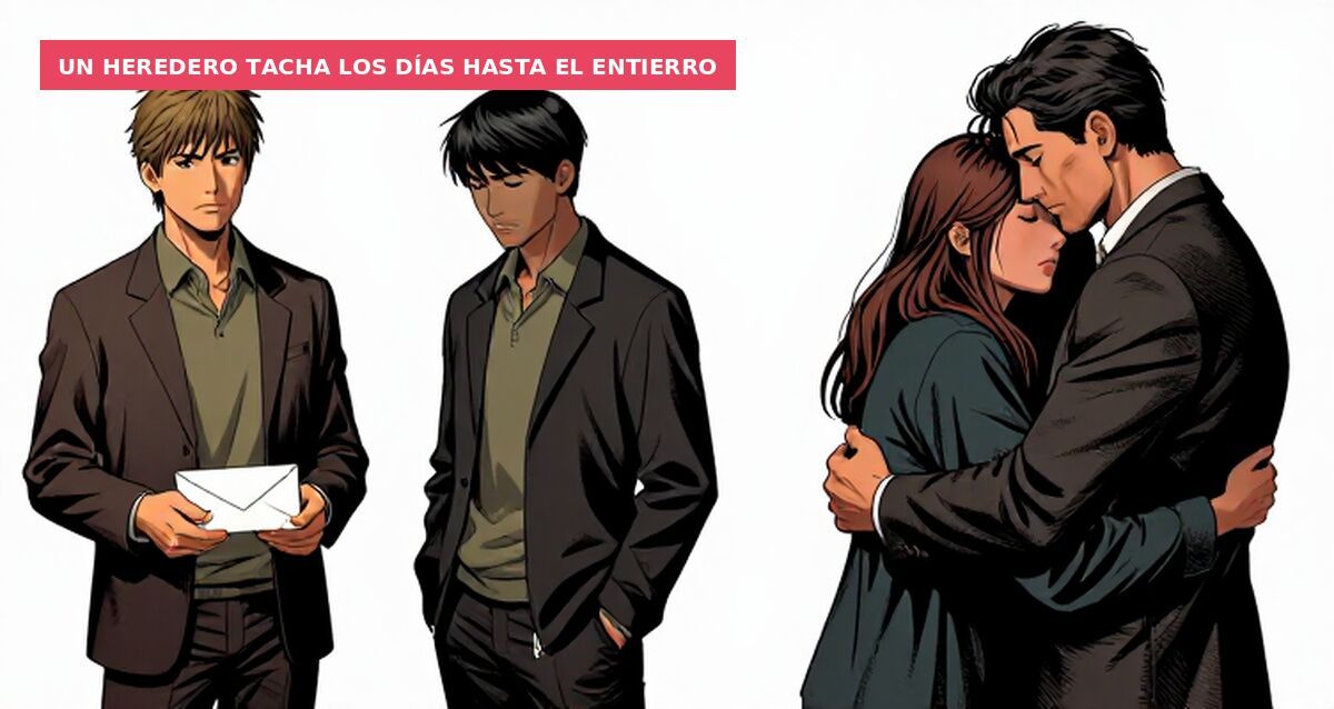 Un heredero tacha los días hasta el entierro
