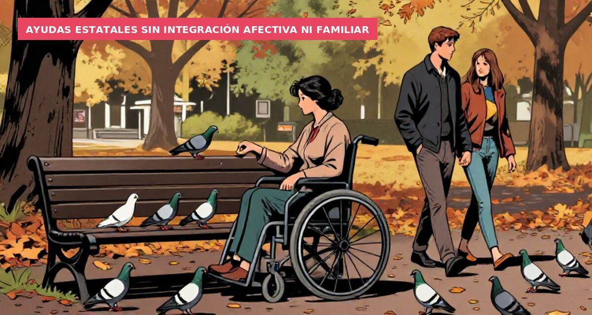 Ayudas estatales sin integración afectiva ni familiar