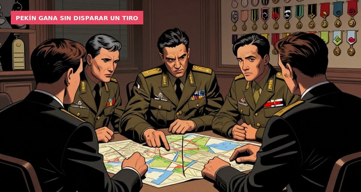 Pekín gana sin disparar un tiro