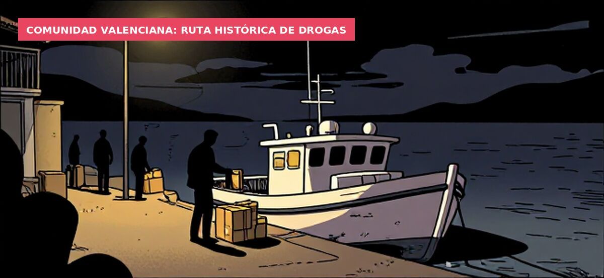 Comunidad Valenciana: ruta histórica de drogas
