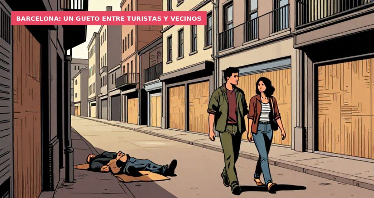 Barcelona: un gueto entre turistas y vecinos