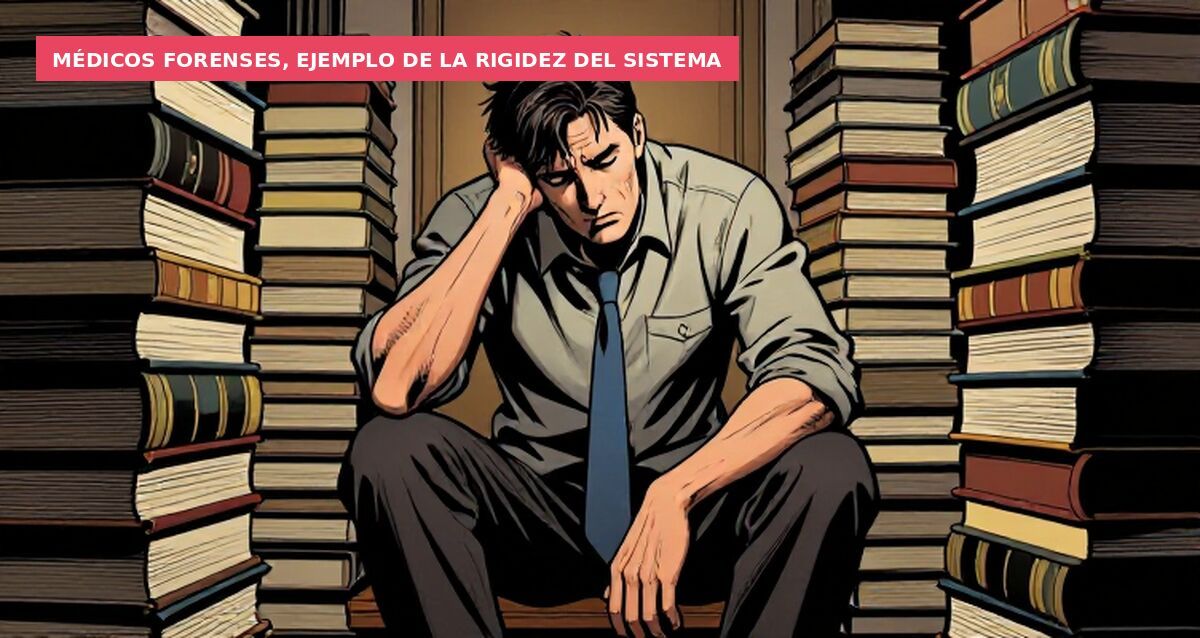 Médicos forenses, ejemplo de la rigidez del sistema