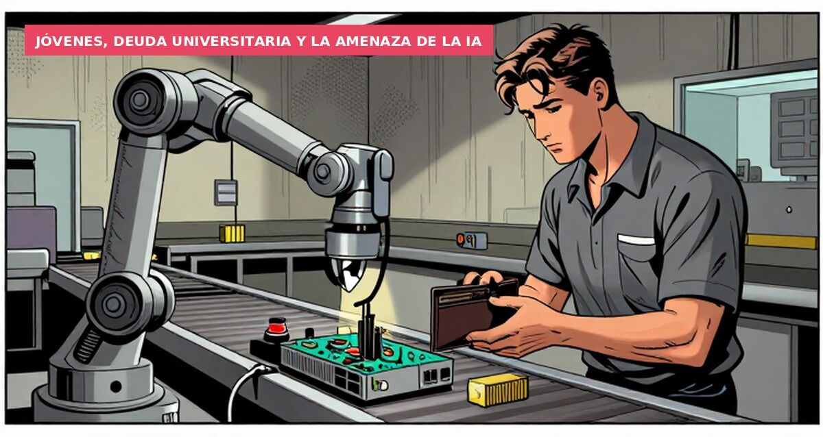 Jóvenes, deuda universitaria y la amenaza de la IA