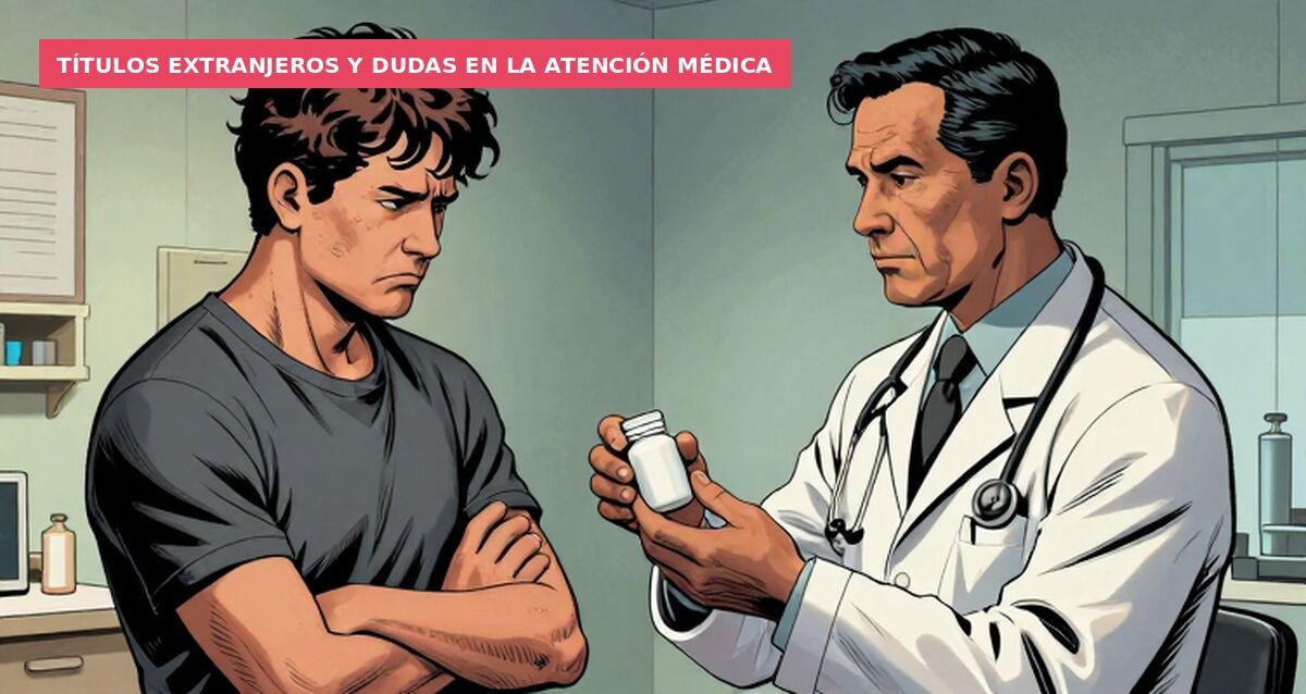 Títulos extranjeros y dudas en la atención médica