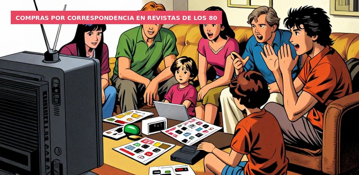 Compras por correspondencia en revistas de los 80