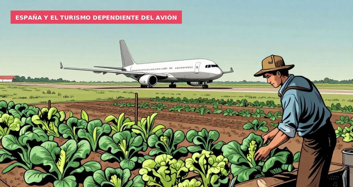 España y el turismo dependiente del avión