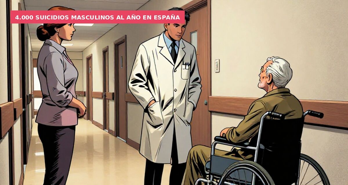 4.000 suicidios masculinos al año en España