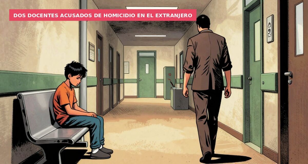 Dos docentes acusados de homicidio en el extranjero