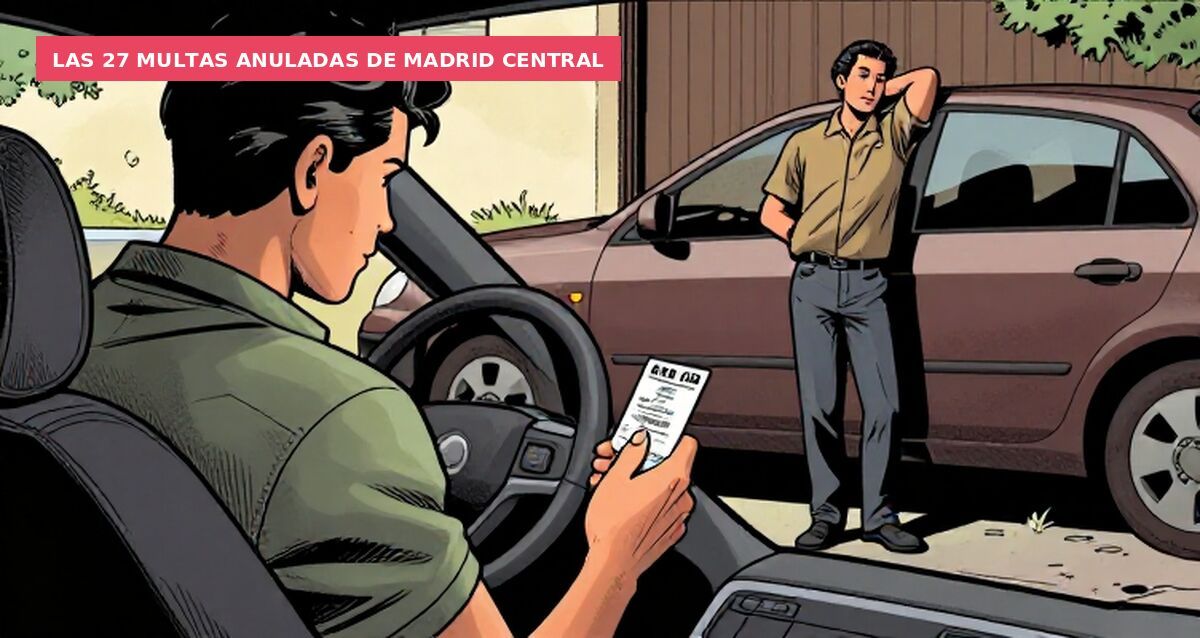 Las 27 multas anuladas de Madrid Central