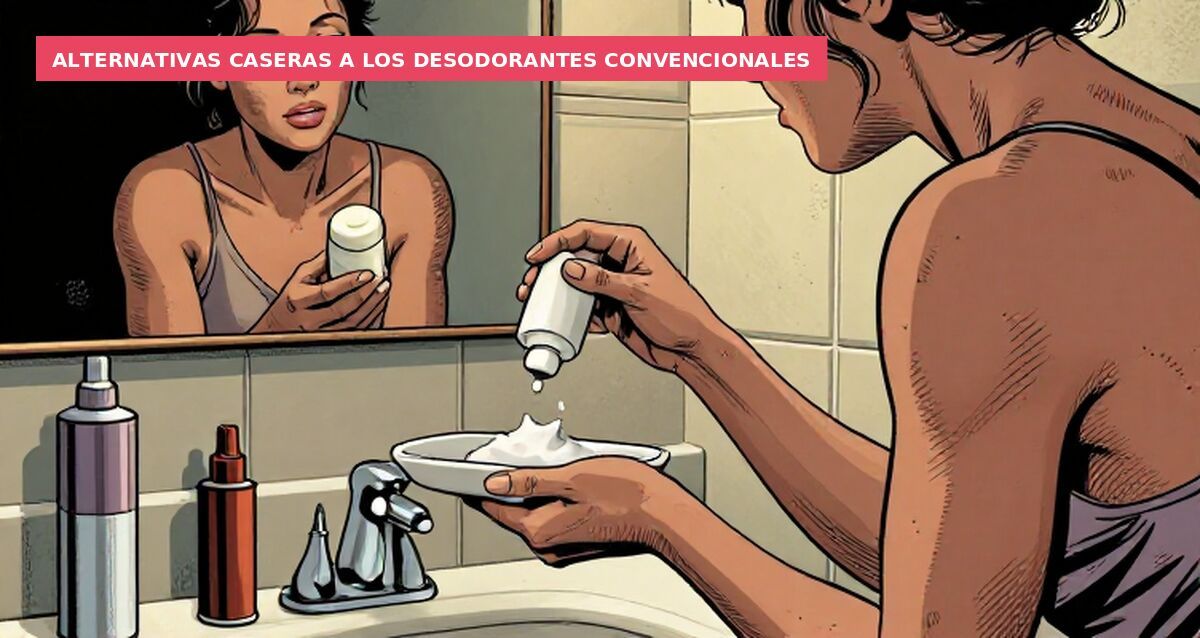 Alternativas caseras a los desodorantes convencionales