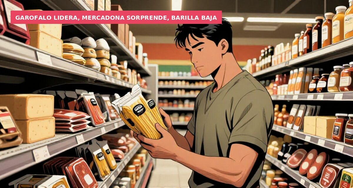 Garofalo lidera, Mercadona sorprende, Barilla baja