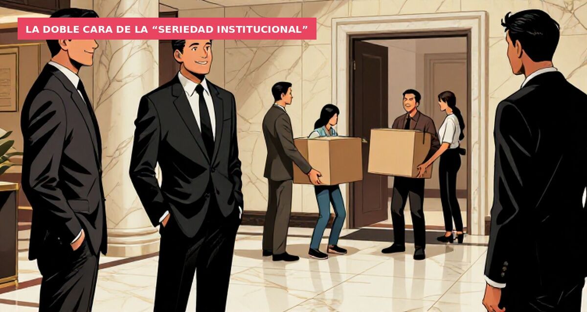 La doble cara de la “seriedad institucional”