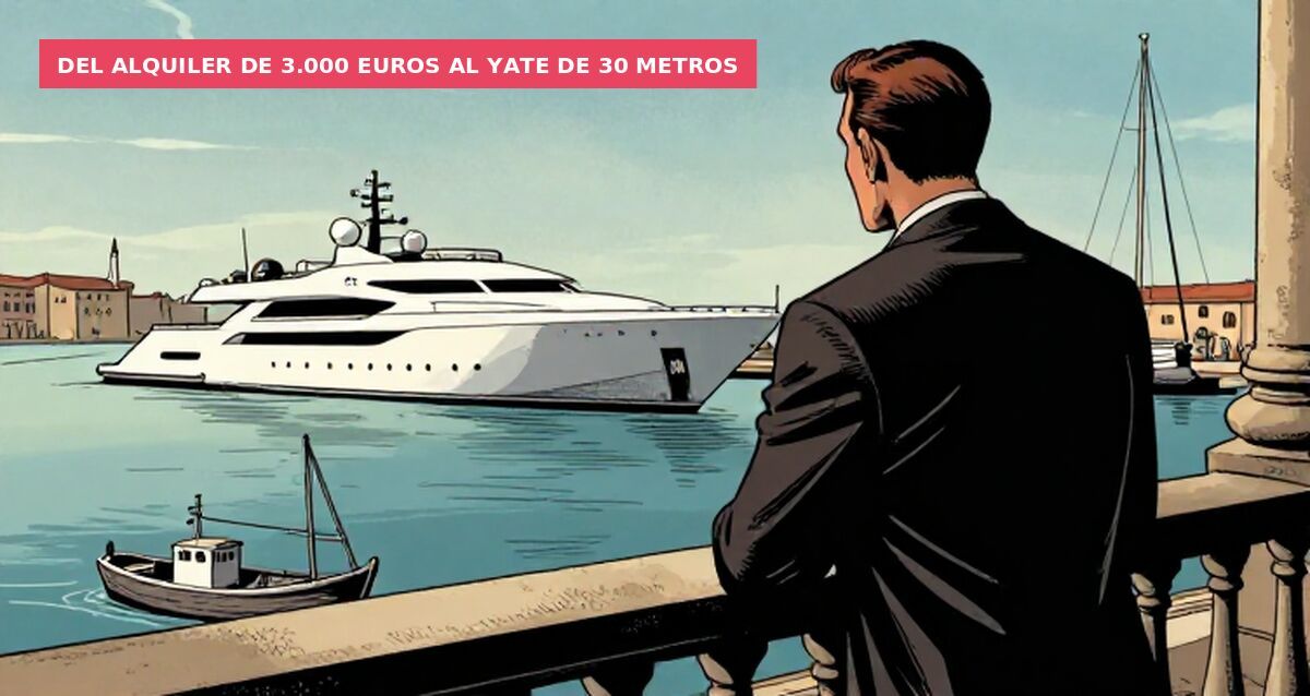 Del alquiler de 3.000 euros al yate de 30 metros