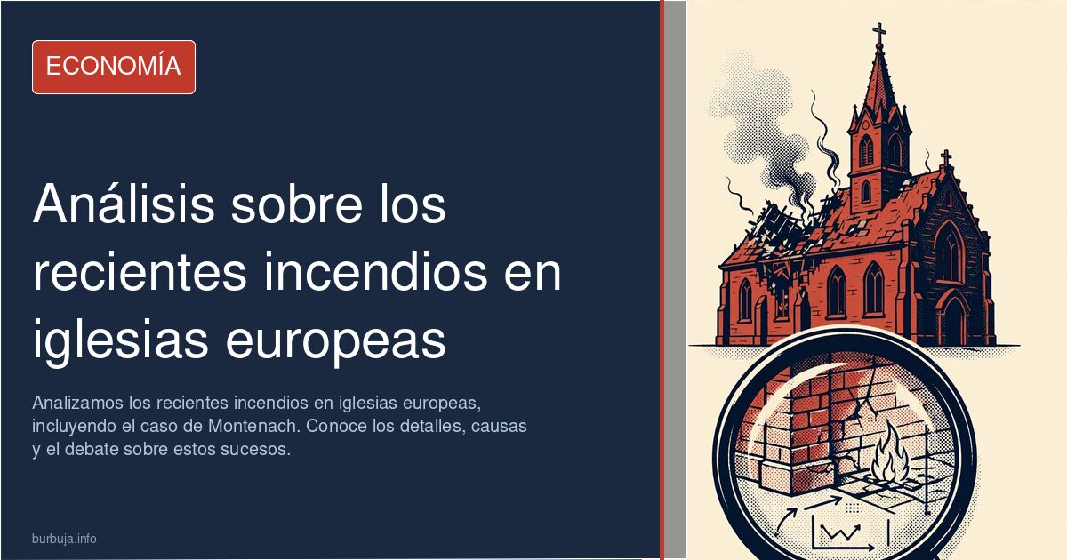 Analizamos los recientes incendios en iglesias europeas, incluyendo el caso de Montenach. Conoce los detalles, causas y el de