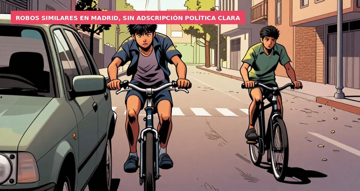 Robos similares en Madrid, sin adscripción política clara