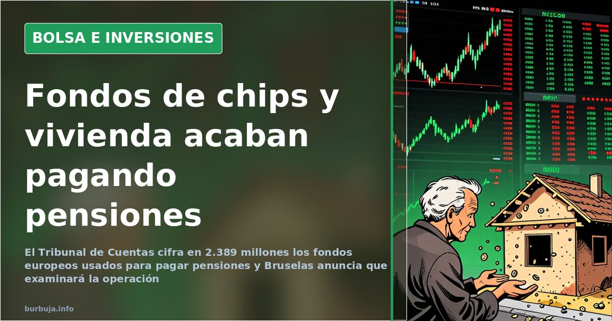 Spain used €2.389bn EU funds for pensions, audit says