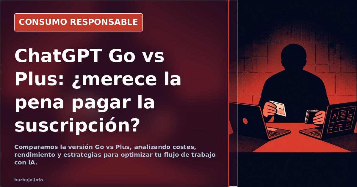 La gran pregunta: chatgipiti go o plus?