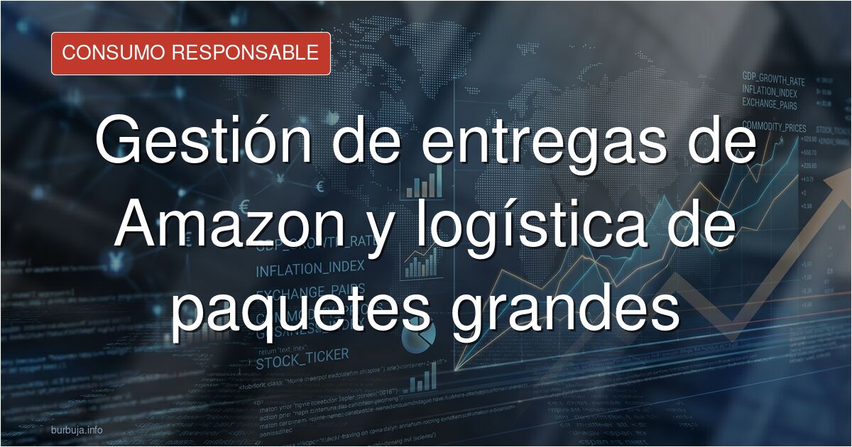 ¿Problemas con entregas de Amazon de gran tamaño? Analizamos los retos logísticos, riesgos de reparto y las mejores solucione