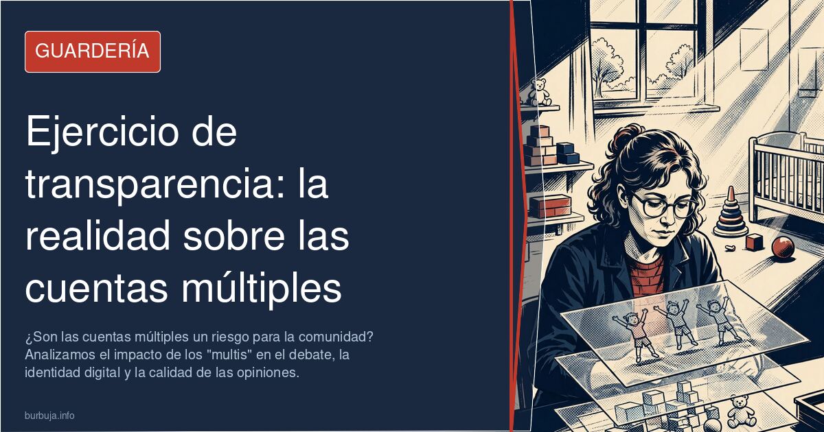 ¿Son las cuentas múltiples un riesgo para la comunidad? Analizamos el impacto de los "multis" en el debate, la identidad digi