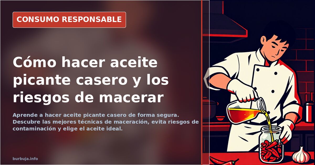 Echais guindilla ala botella de aceite?