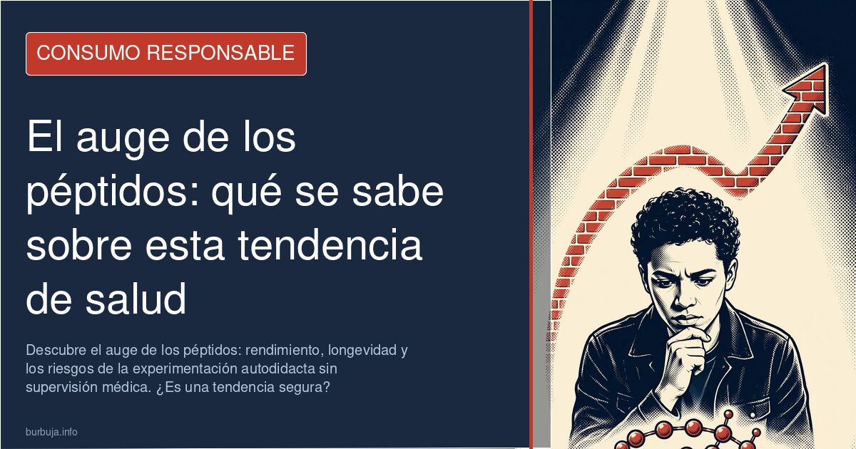 Descubre el auge de los péptidos: rendimiento, longevidad y los riesgos de la experimentación autodidacta sin supervisión méd