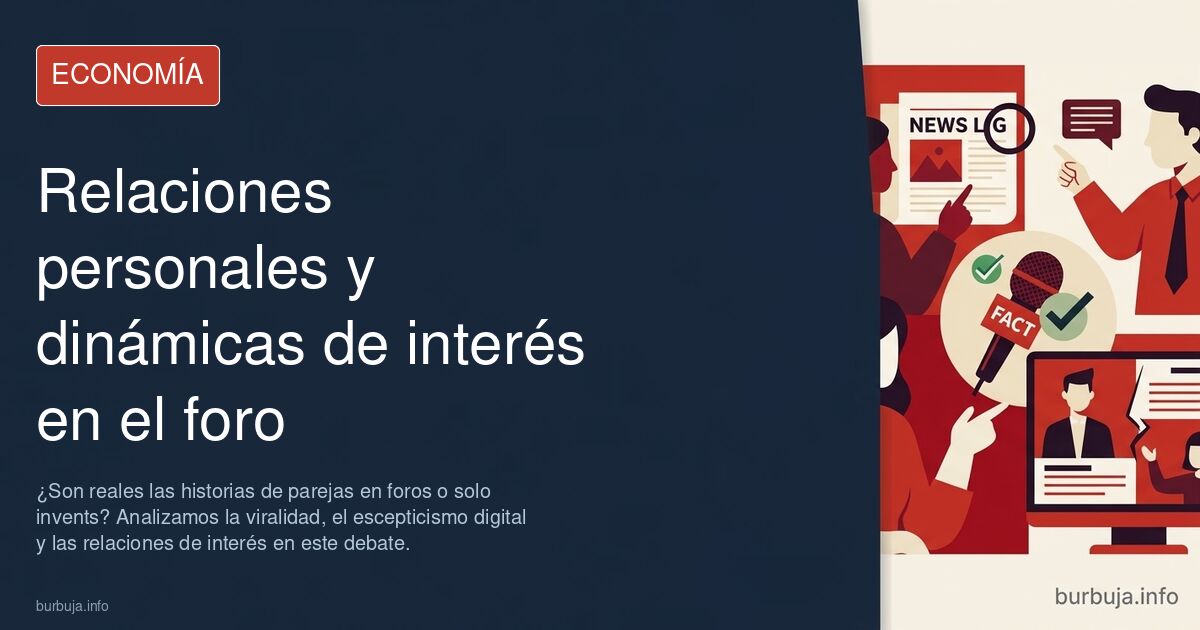 ¿Son reales las historias de parejas en foros o solo invents? Analizamos la viralidad, el escepticismo digital y las relacion
