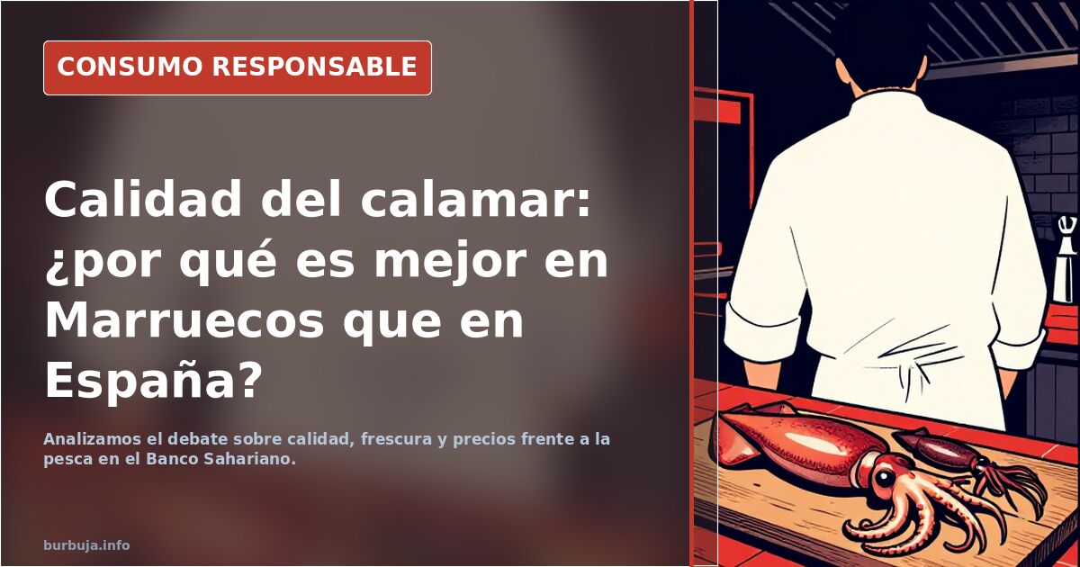 Por que hay CALAMARES en MAGRAQEQ y aqui no