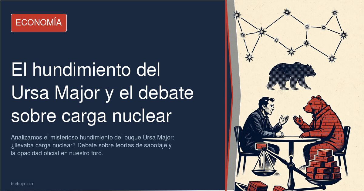 Analizamos el misterioso hundimiento del buque Ursa Major: ¿llevaba carga nuclear? Debate sobre teorías de sabotaje y la opac
