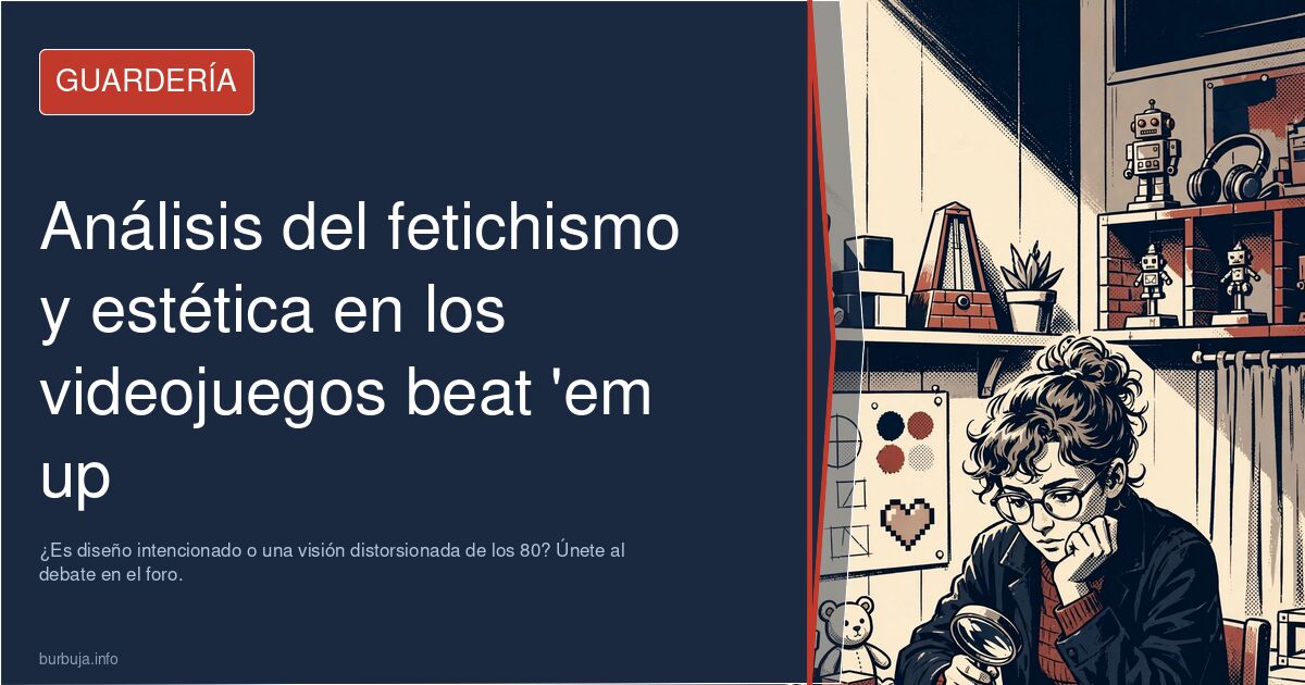 Analizamos la estética y el fetichismo en los beat 'em up clásicos. ¿Es diseño intencionado o una visión distorsionada de los