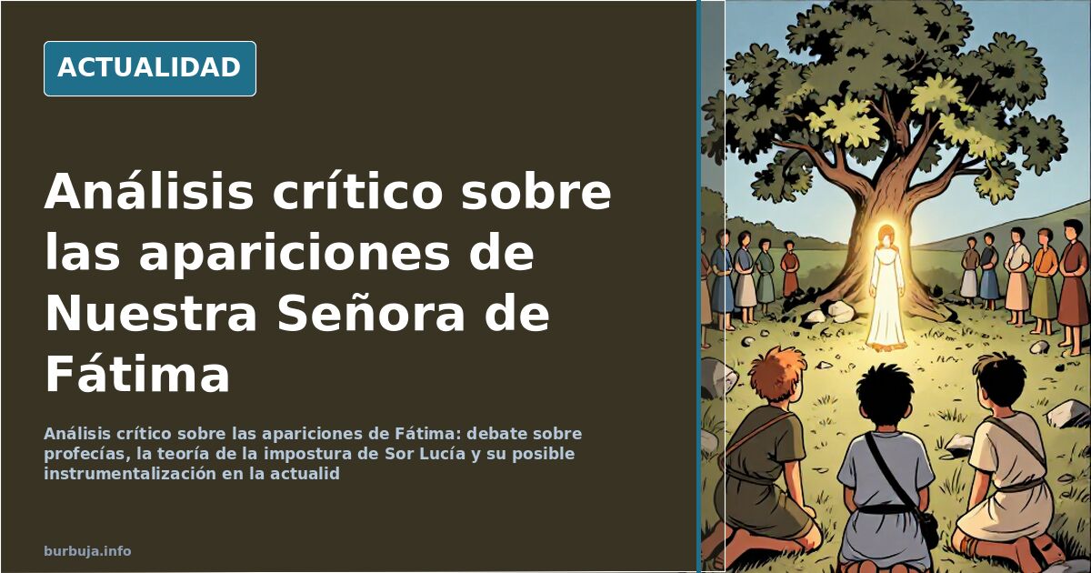 13 de mayo. Festividad de Nuestra Señora de Fátima (1917)