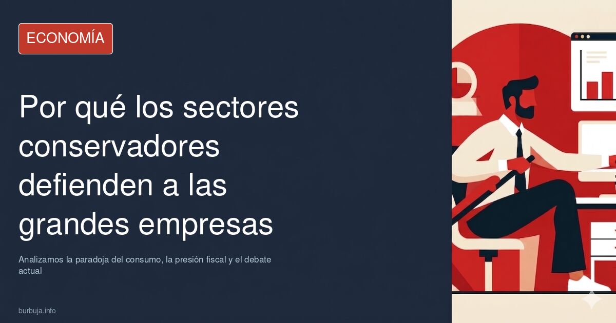 ¿Por qué los votantes conservadores defienden a las grandes empresas ante la inflación? Analizamos la paradoja del consumo, l
