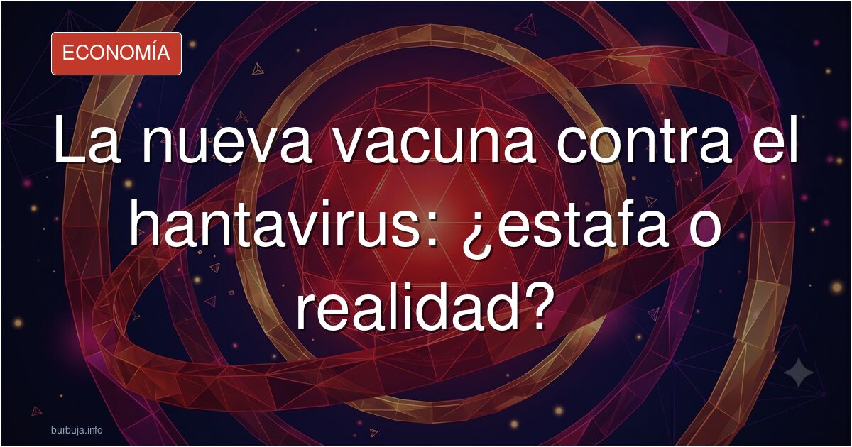 ¿Es la nueva vacuna contra el hantavirus una amenaza real o una estrategia de control? Analizamos el debate sobre su origen, 