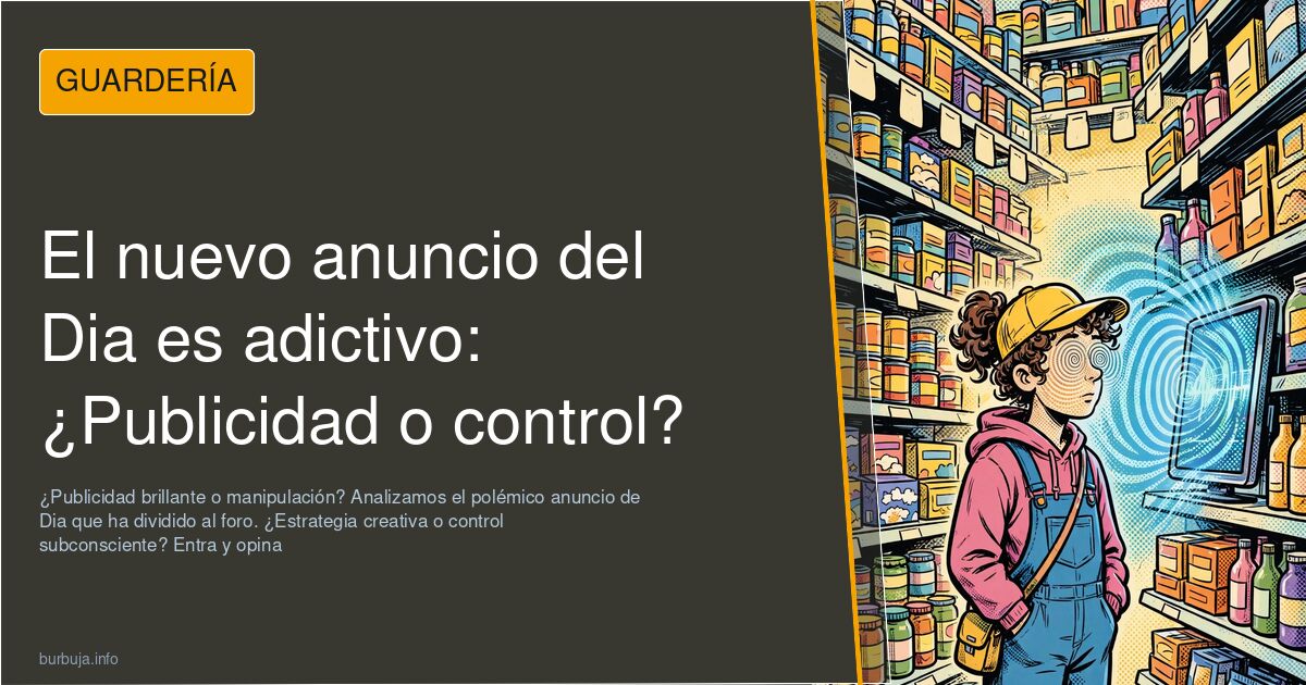 ¿Publicidad brillante o manipulación? Analizamos el polémico anuncio de Dia que ha dividido al foro. ¿Estrategia creativa o c
