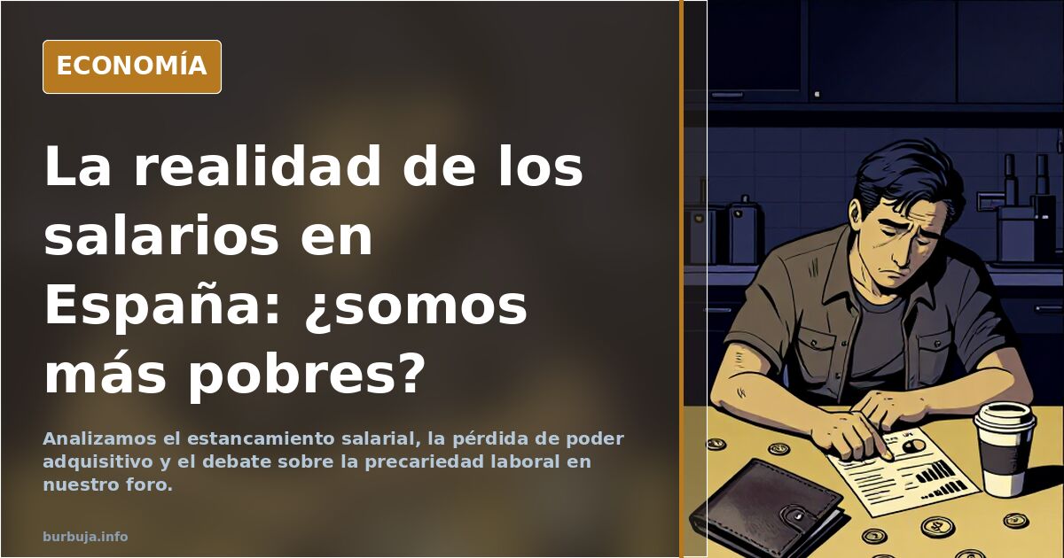 Interesante hilo de forocoches que vale la pena reproducir aqui sobre lo pobres que somos(otra vez)
