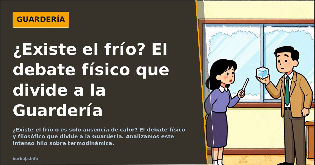 i sy os dijese que el fri0 no existe