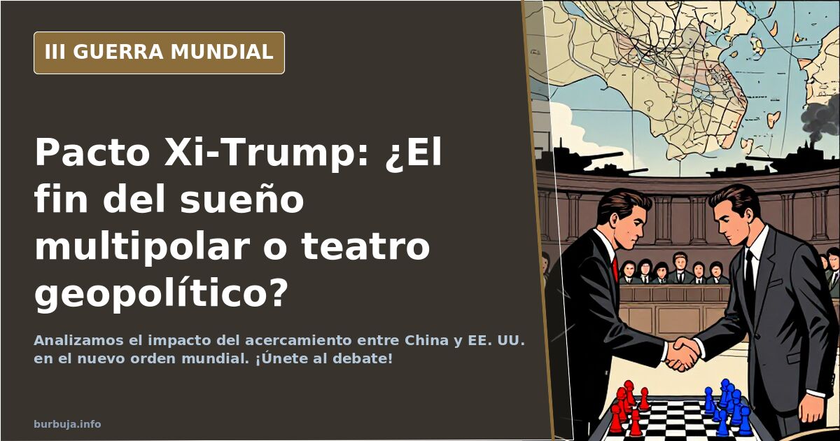 Éxito BRICS: Xi Jinping y Donald Trump coinciden en que Irán no debe tener armas nucleares y que se debe abrir el estrecho de Ormuz.