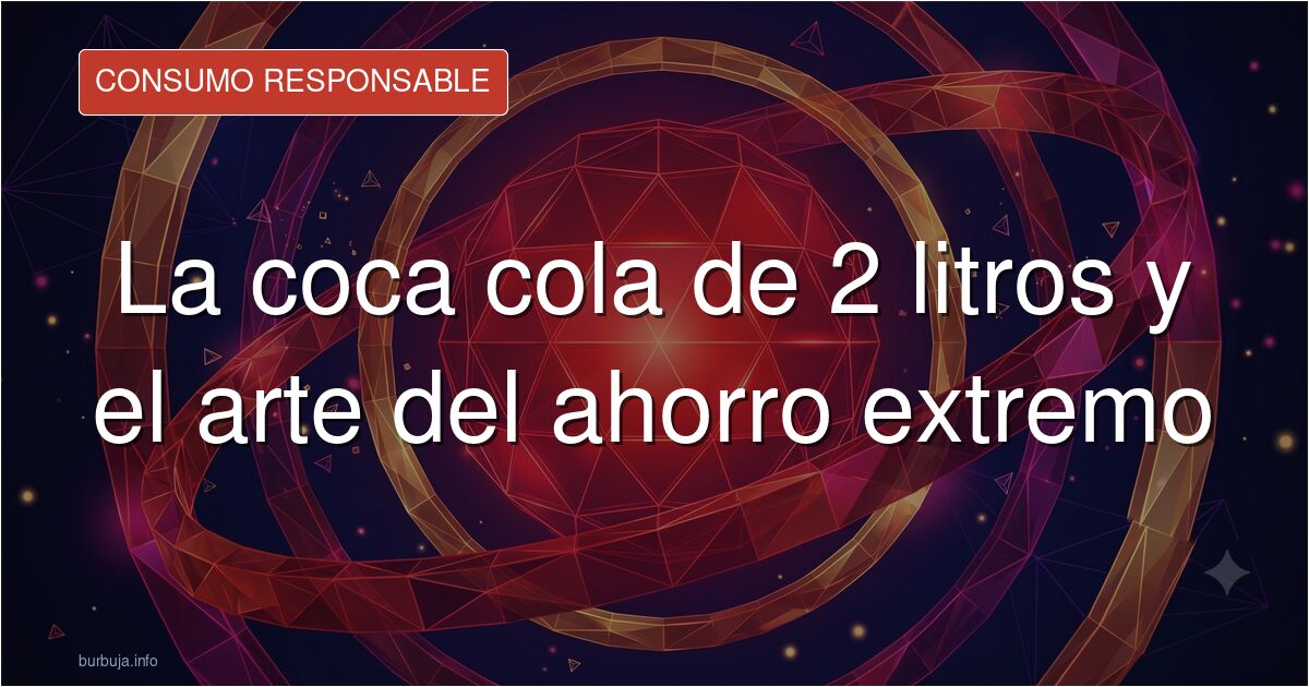 Debate en Burbuja.info sobre la optimización de la Coca-Cola de 2 litros: ahorro, salud y el estatus del envase en el consumo