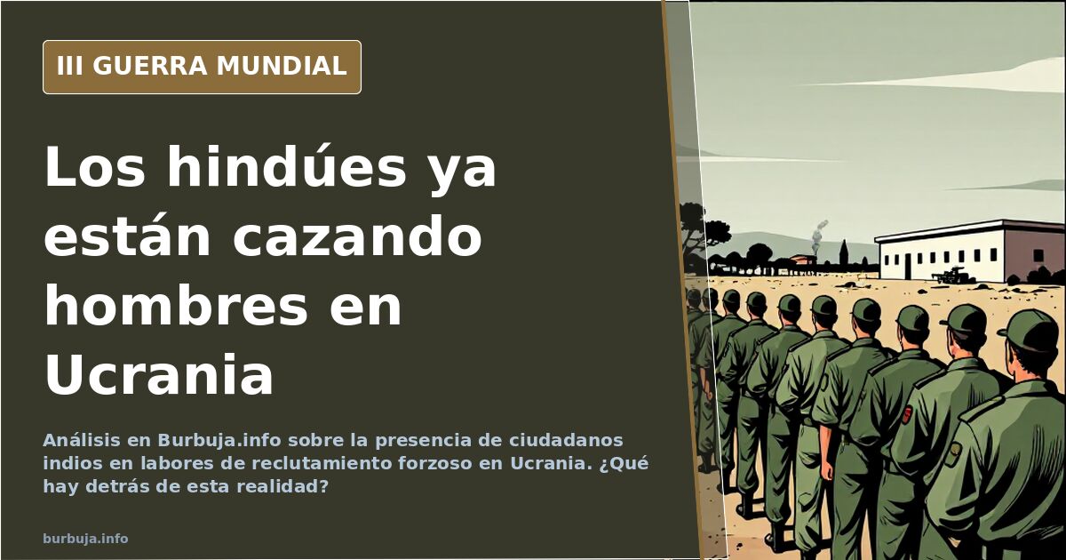 Los hindúes ya están cazando hombres