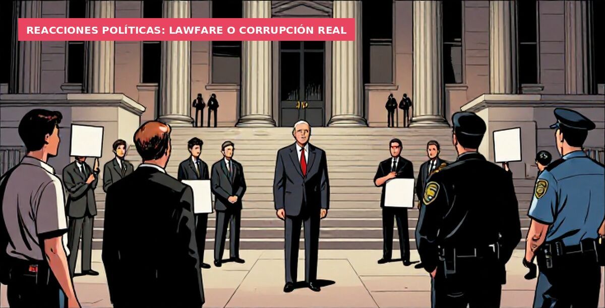 Reacciones políticas: lawfare o corrupción real