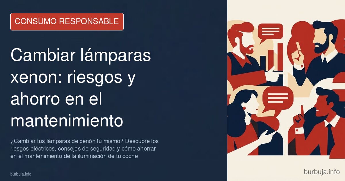 ¿Cambiar tus lámparas de xenón tú mismo? Descubre los riesgos eléctricos, consejos de seguridad y cómo ahorrar en el mantenim