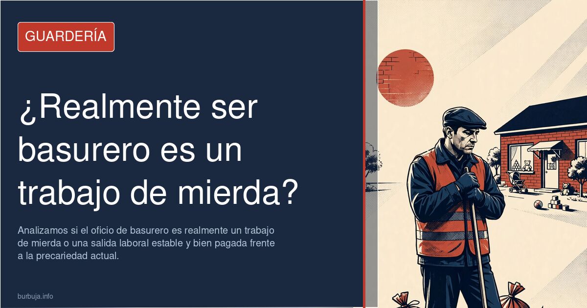 Analizamos si el oficio de basurero es realmente un trabajo de mierda o una salida laboral estable y bien pagada frente a la 