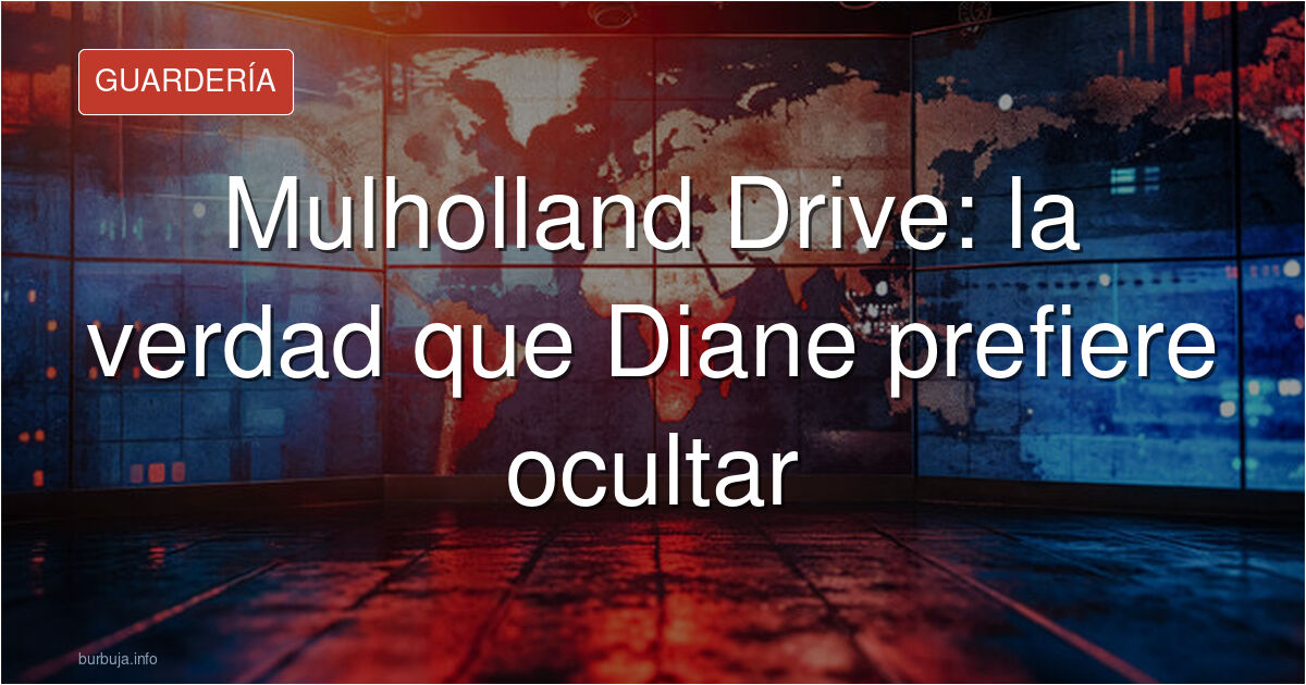 Analizamos en el foro el significado profundo de Mulholland Drive: ¿es Betty una realidad o la mentira que Diane se cuenta pa